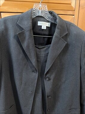 Casual Corner Charcoal Gray Women's Blazer